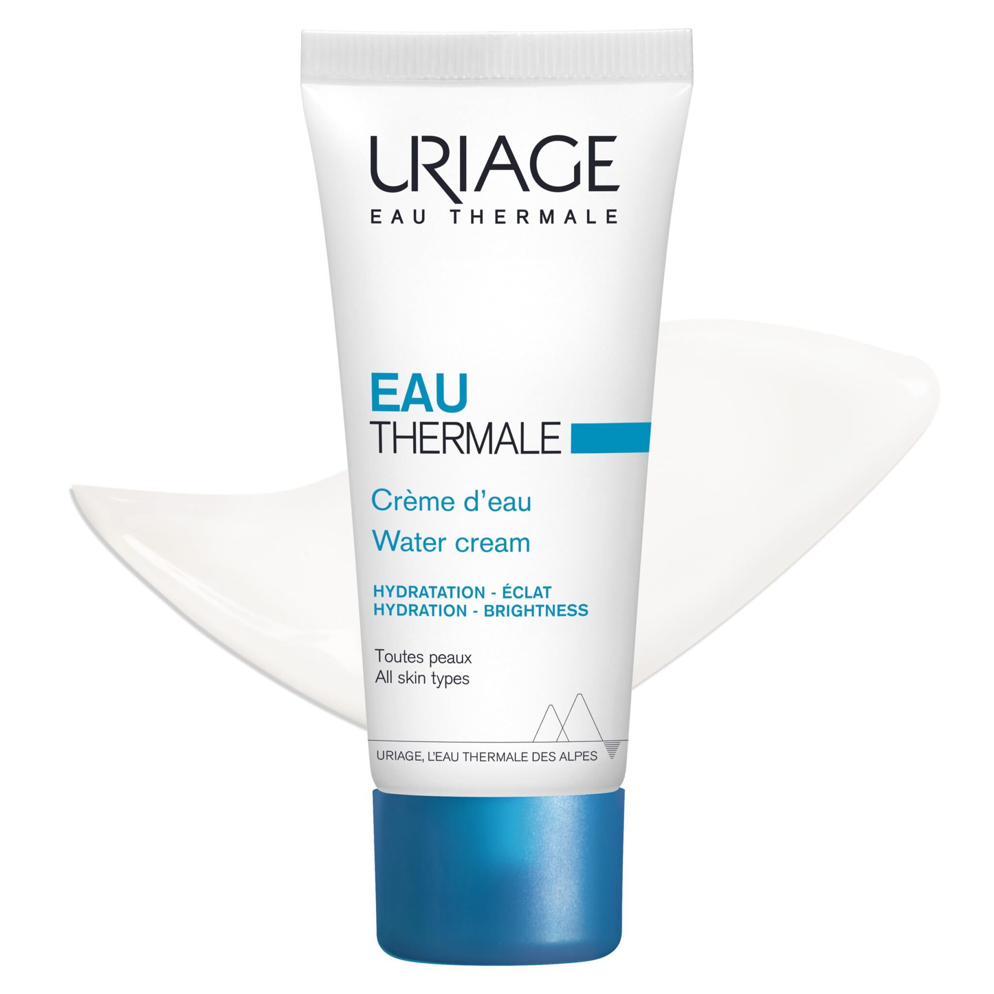 Uriage Moisturizing Face Cream with Hyaluronic Acid, 40ml - Provides 24H Hydration, Brightness & Softness - Refreshing Light Texture With Thermal Water - Paraben-Free, Non-Comedogenic