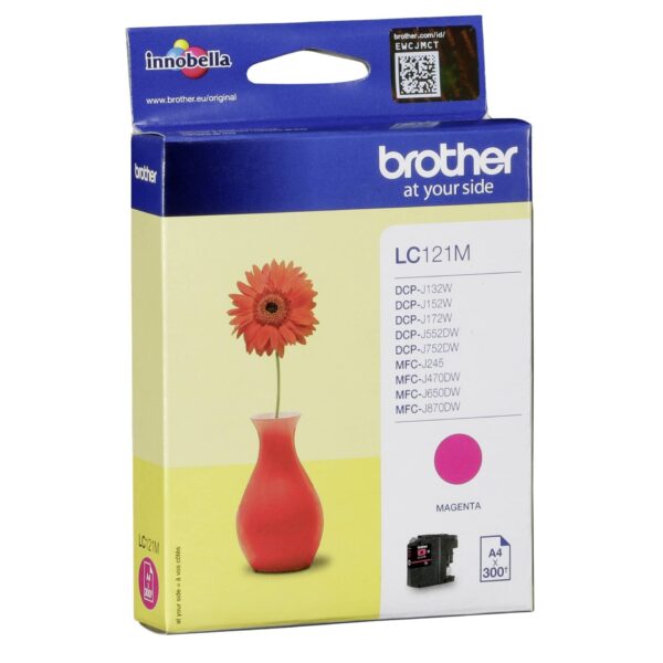 Brother LC121M Magenta Ink Cartridge - LC121M