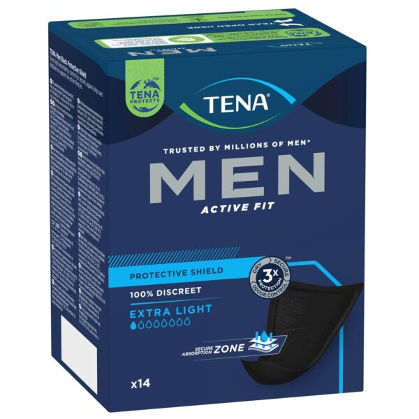 Tena Men Protective Shield, Pack of 14