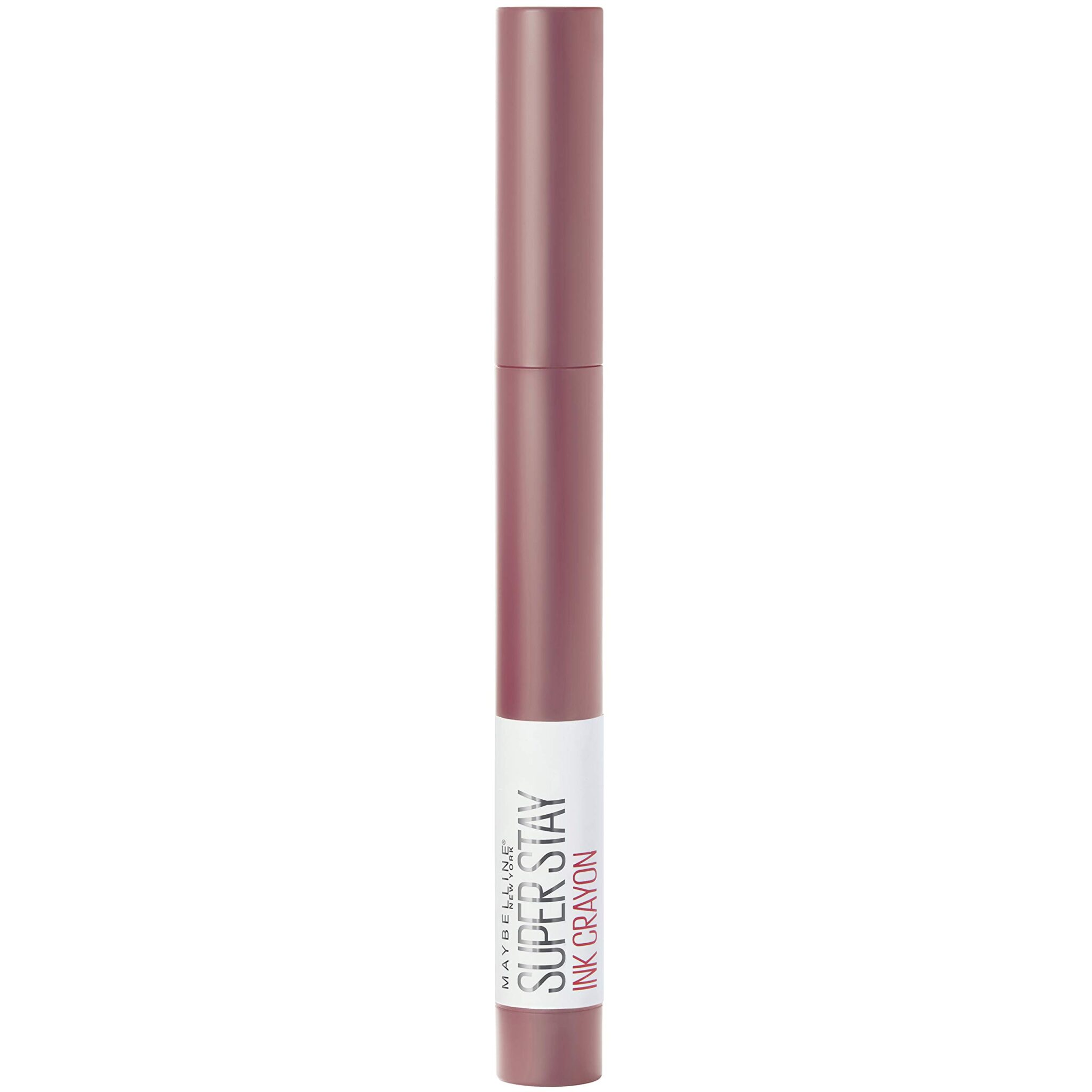 Maybelline New York Lipstick, Super Stay Ink Crayon, Matte and Long Lasting, No. 15 Lead the Way, 1.5 g