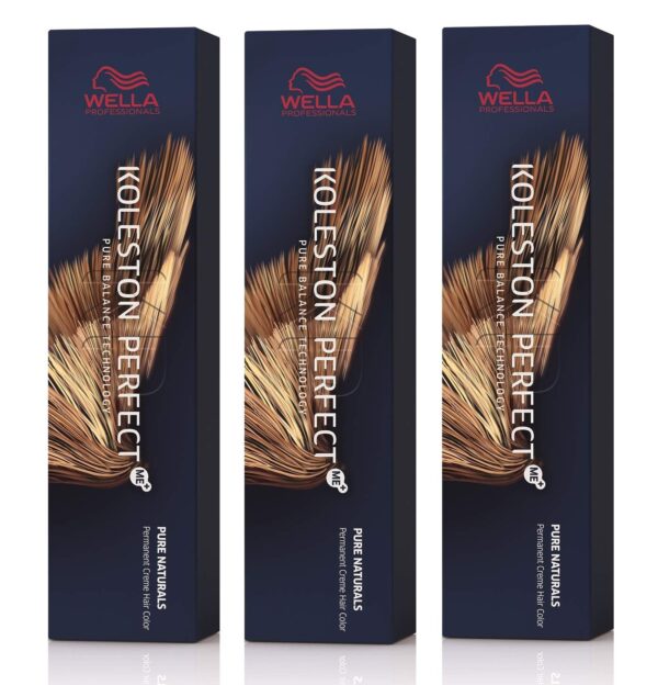 Wella Koleston Perfect Me+ KP Pure Naturals 10/0 Light Blonde - Pack of 3