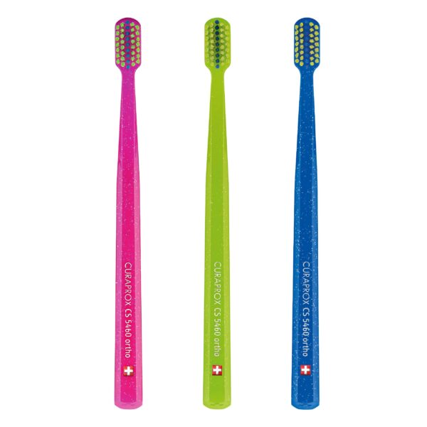 Toothbrush Curaprox CS 5460 Ortho set of 3