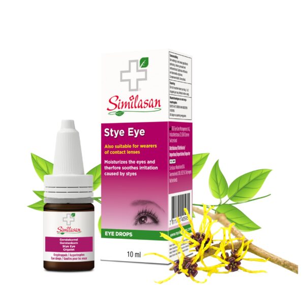 Similasan Eye Drops for Stye Eyes 10 ml - Moisturizes The Eyes and Soothes Irritation Caused by Styes