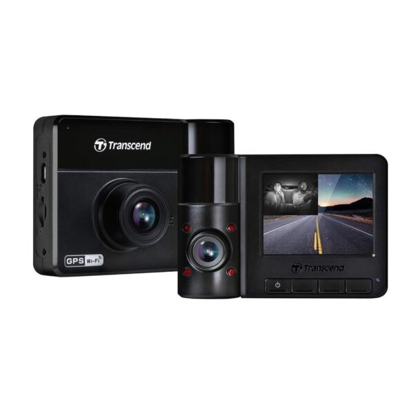 Transcend DrivePro 550B 64GB Full HD Dual Lens Dash Cam