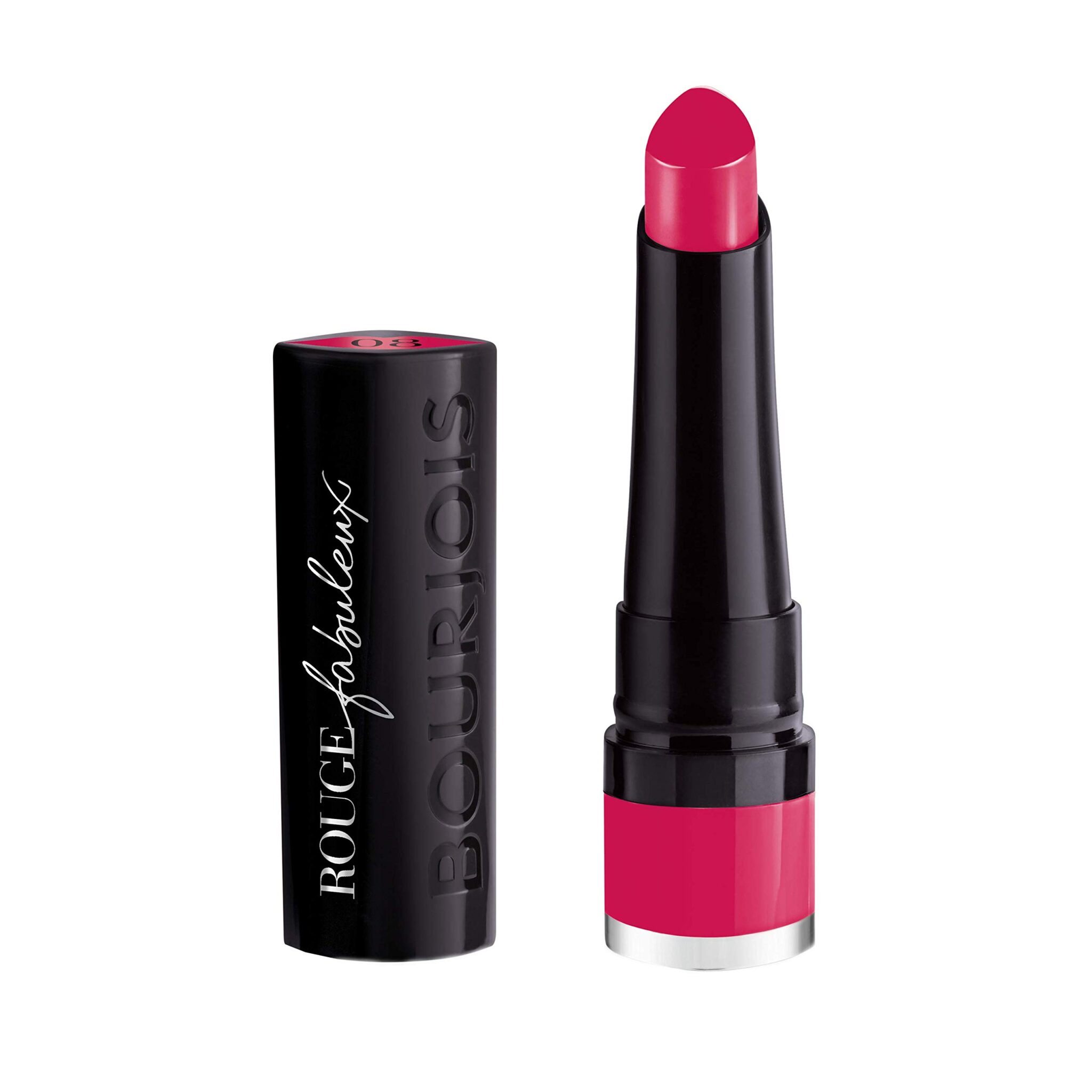 Bourjois Rouge Fabuleux Bullet Lipstick, 008 Once upon a pink, 2.3g