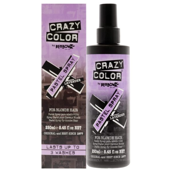 Crazy Color Pastel Hair Spray Lavender 250 ml