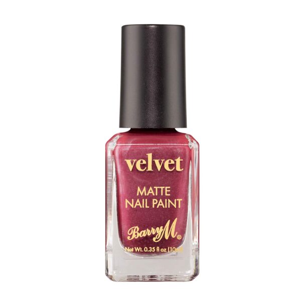 Barry M Cosmetics Velvet Nails - Crimson Couture