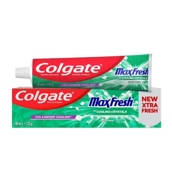 colgate max fresh clean mint 100ml import green