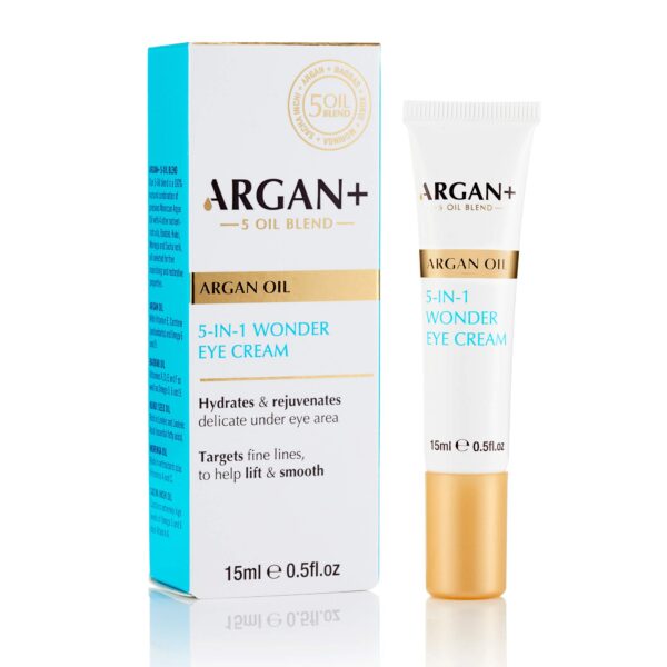 ARGAN Multi-Action Eye Cream, Moroccan Argan Oil Lift & Smooth Hydrating Eye Cream, 15ml