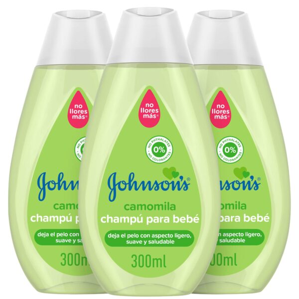 Johnson's Baby Shampoo - Pack of 3 X 300 ml