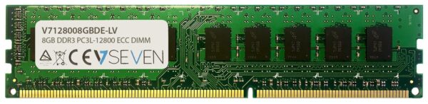 V7 V7128008GBDE-LV V7 8GB DDR3 PC3L_12800 _ 1600MHZ ECC DIMM Server Memory Module _ V7128008GBDE-LV