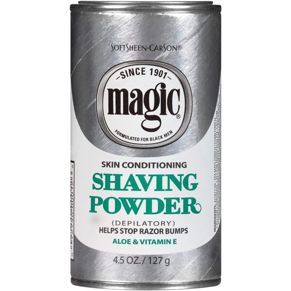 Magic Platinum Shaving Powder 4.5oz. Skin Conditioning (3 Pack)