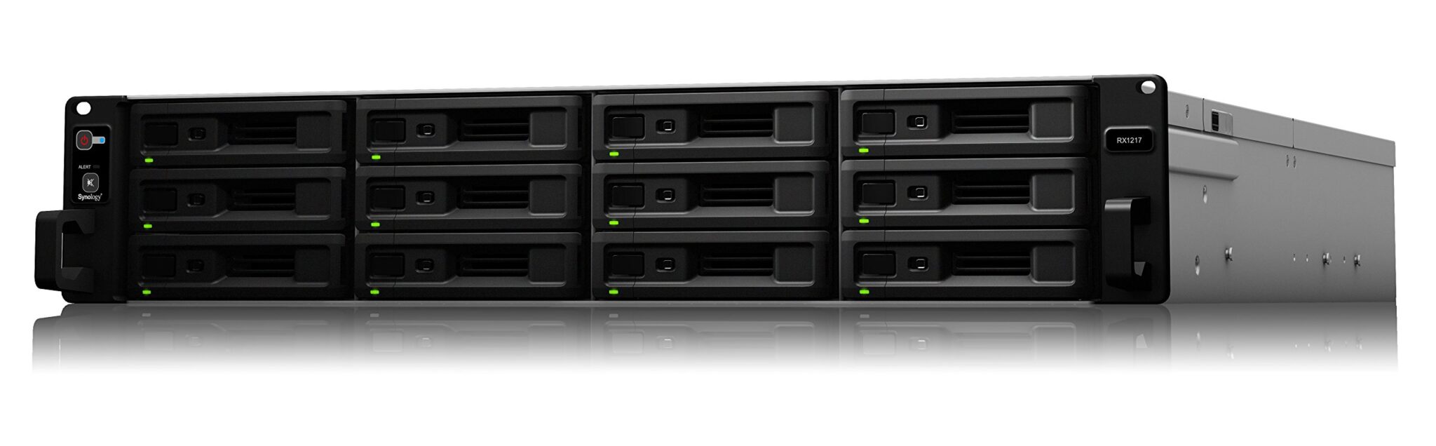 Synology RX1217 Expansion for RackStation (Diskless) 88 mm x 482 mm x 696 mm