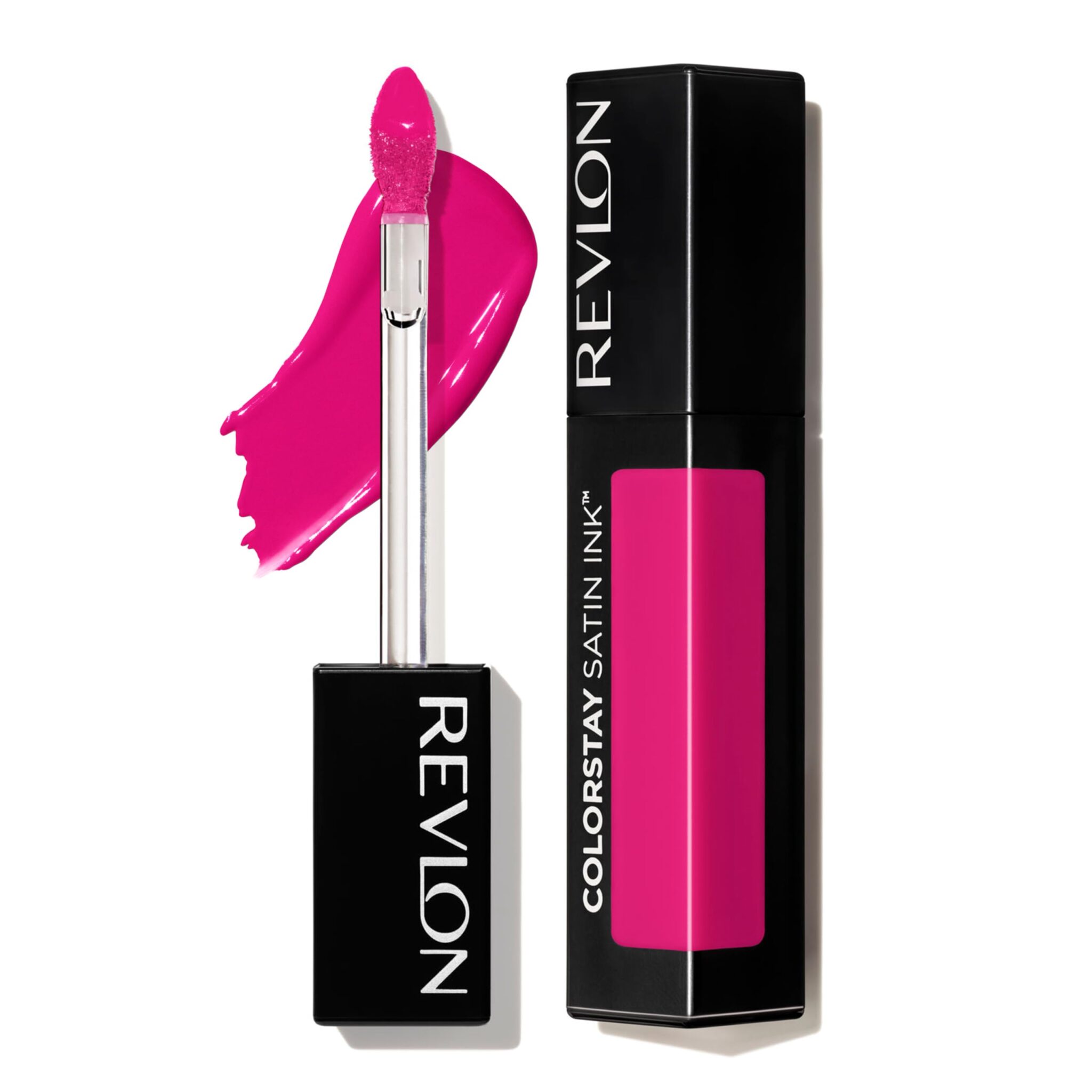 Revlon ColorStay Satin Ink Liquid Lipstick, Longwear Rich Lip Colors, Formulated with Black Currant Seed Oil, 012 Seal the Deal .