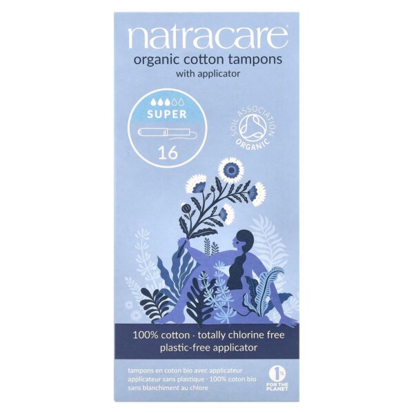 Natracare Applicator Tampon - Super 2 X 16