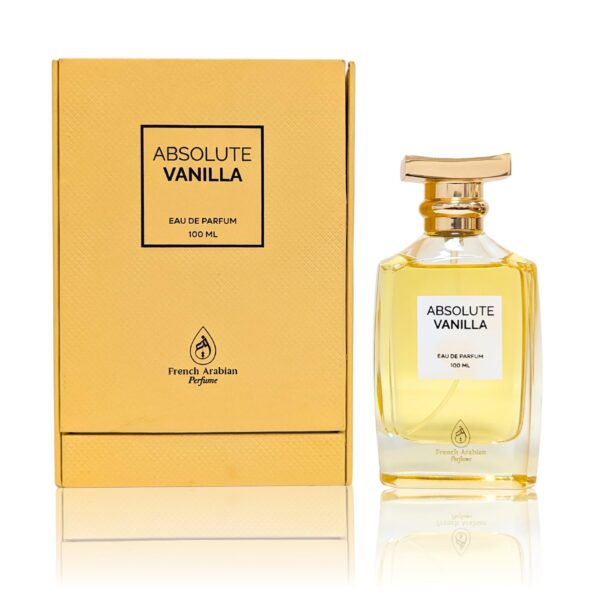 Absolute Vanilla Perfume 100ml - Unisex Amber Vanilla Perfume for Women and Men -Woody Sweet Warm Vanilla Scent