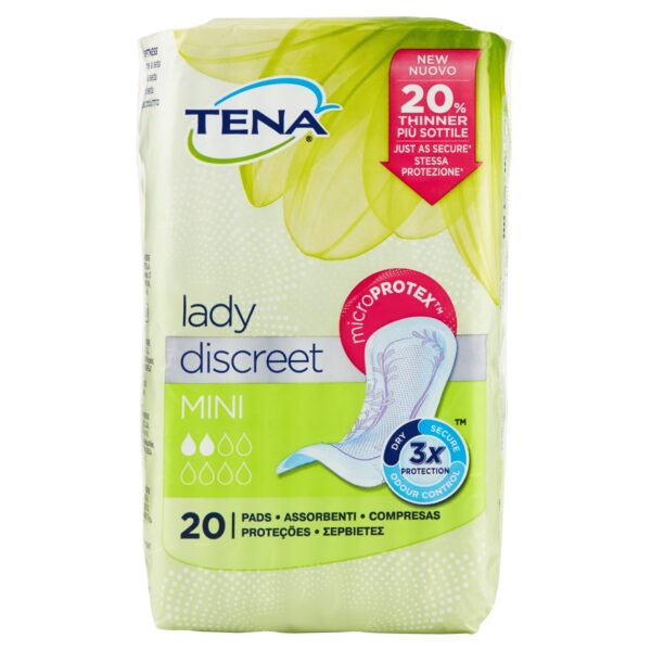 Tena Compresses, 20 Pieces