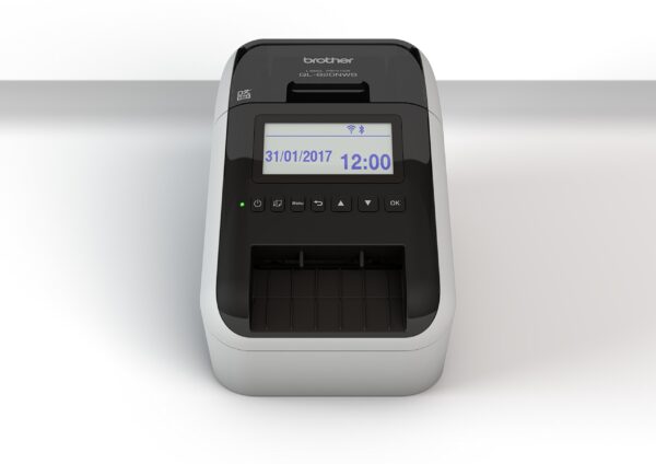 Brother QL-820NWBcVM | Tag Printer | Visitor Badges | WiFi | Bluetooth | Prints Up to 110 Labels per Minute