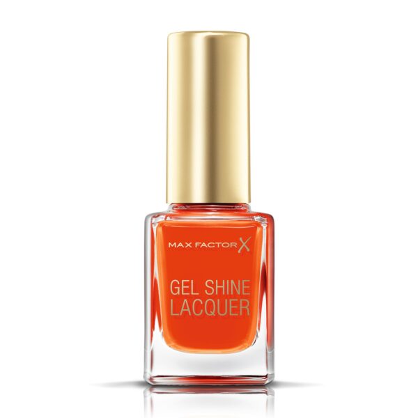 Max Factor Gel Shine Lacquer Nail Polish, 11 ml, 20 Vivid Vermillion