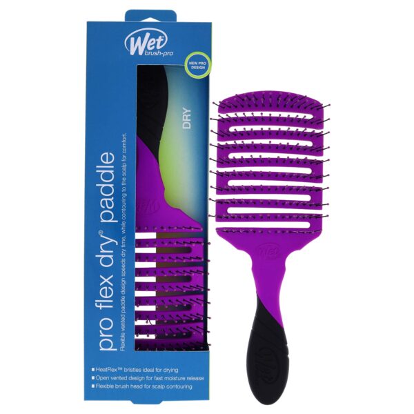 Wet Brush Pro Flex Dry Paddle By For Unisex Pc Hair, Purple, 1 count