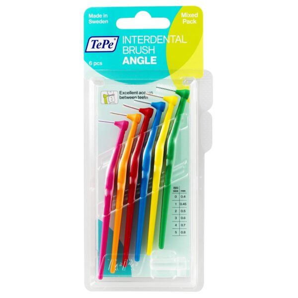 TePe Interdental Brush Original - Mixed Size Pack of 6