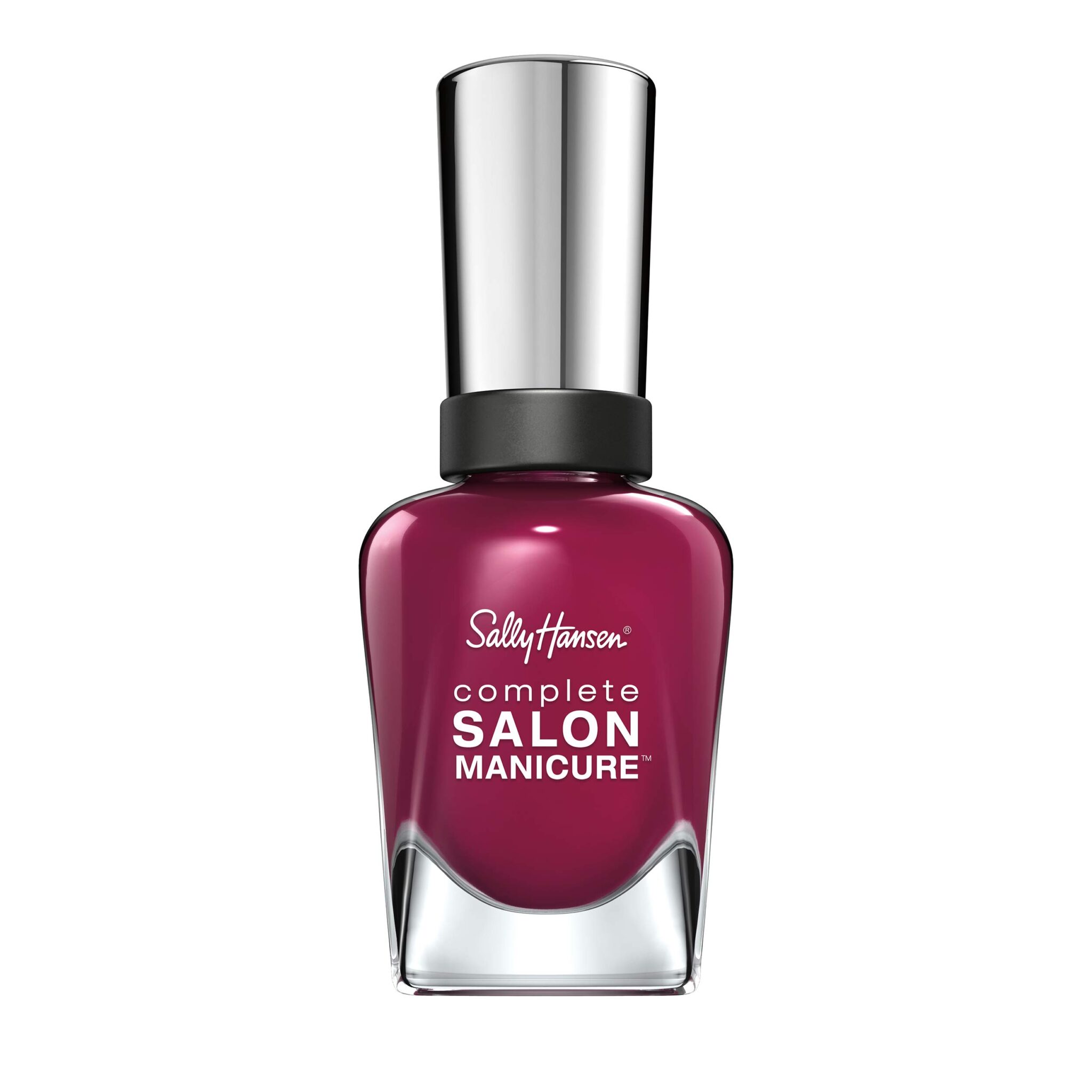 Sally Hansen Complete Salon Manicure Nail Polish, Purple Shades, 14.7 ml, Scarlet Fever