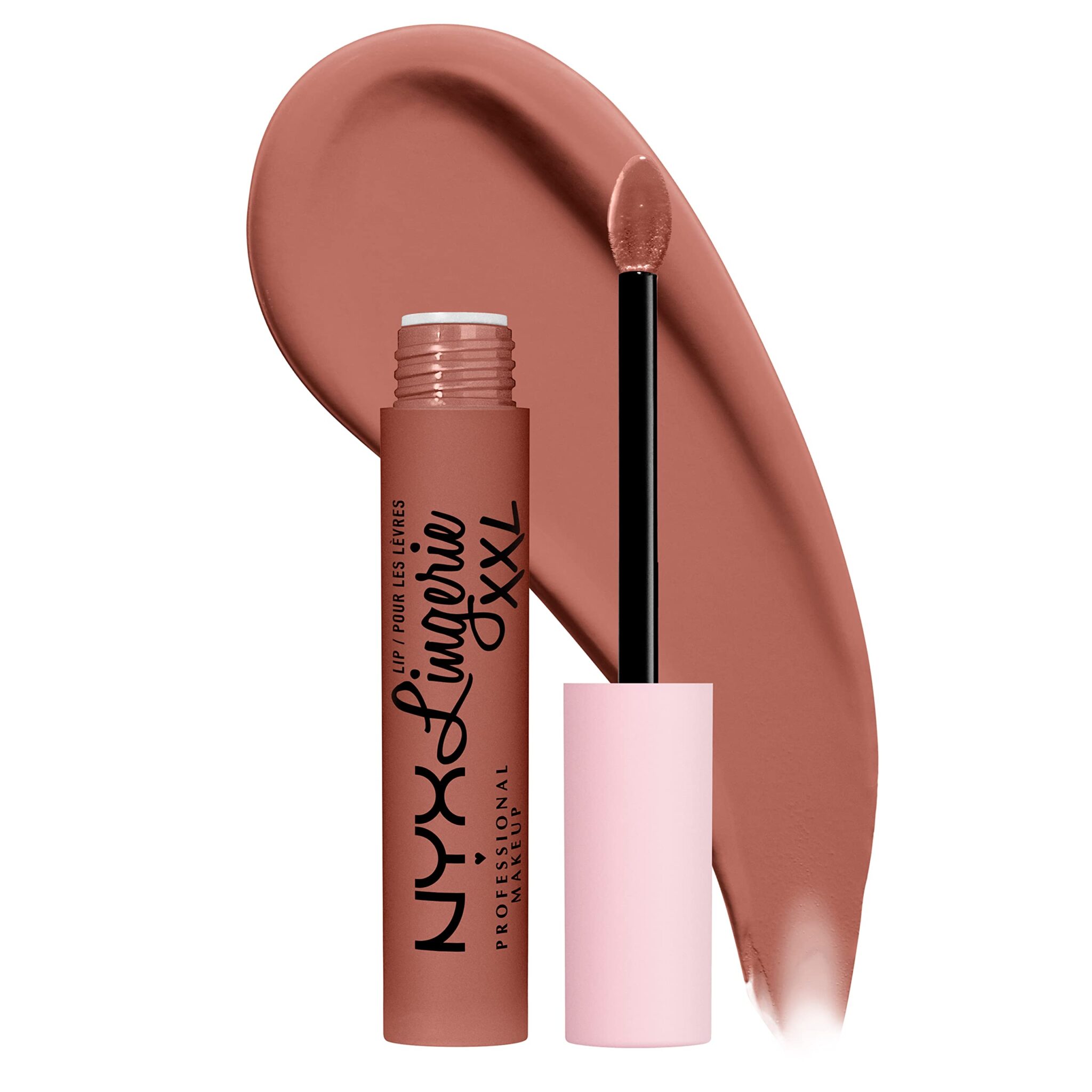 NYX Professional Makeup Lip Lingerie XXL, Long Lasting Matte Liquid Lipstick, Vegan Formula*, Candela Babe