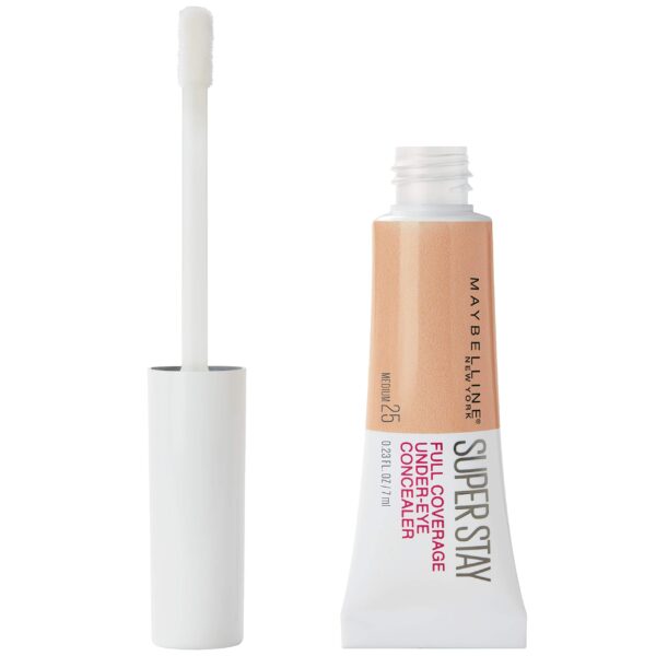 Maybelline New York Super Stay Under-Eye Concealer 25 Medium, 22 g