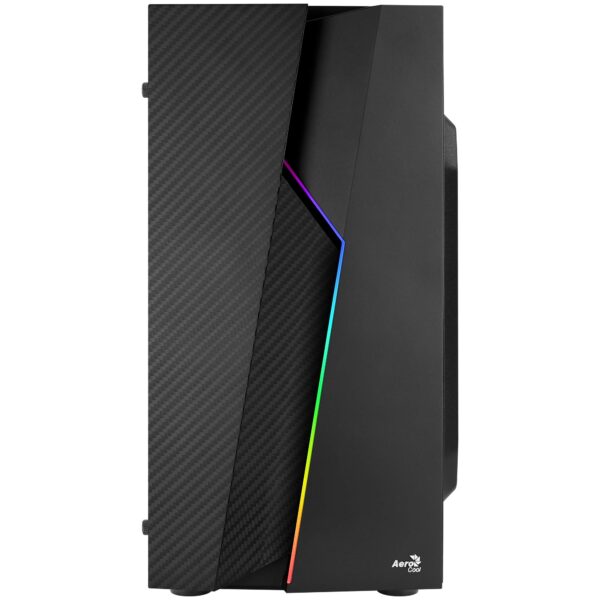 Aerocool BOLT MINI, PC MicroATX, Side Window, RGB 13, Fan 12 cm