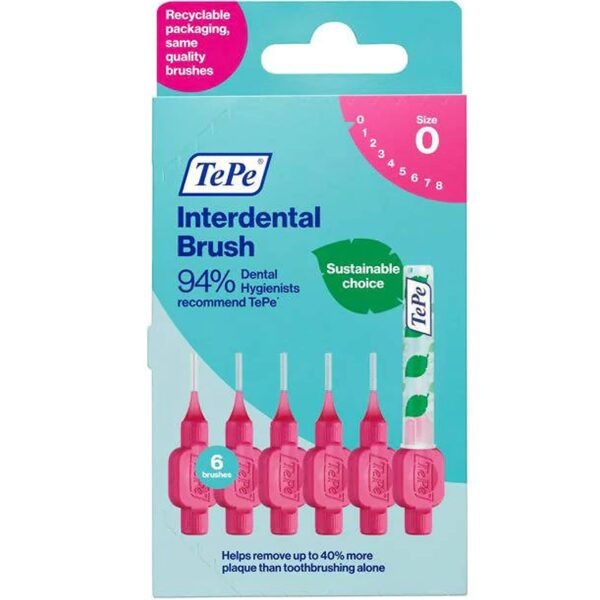 TEPE INTERDENTAL Brushes- Pink-0.4MM