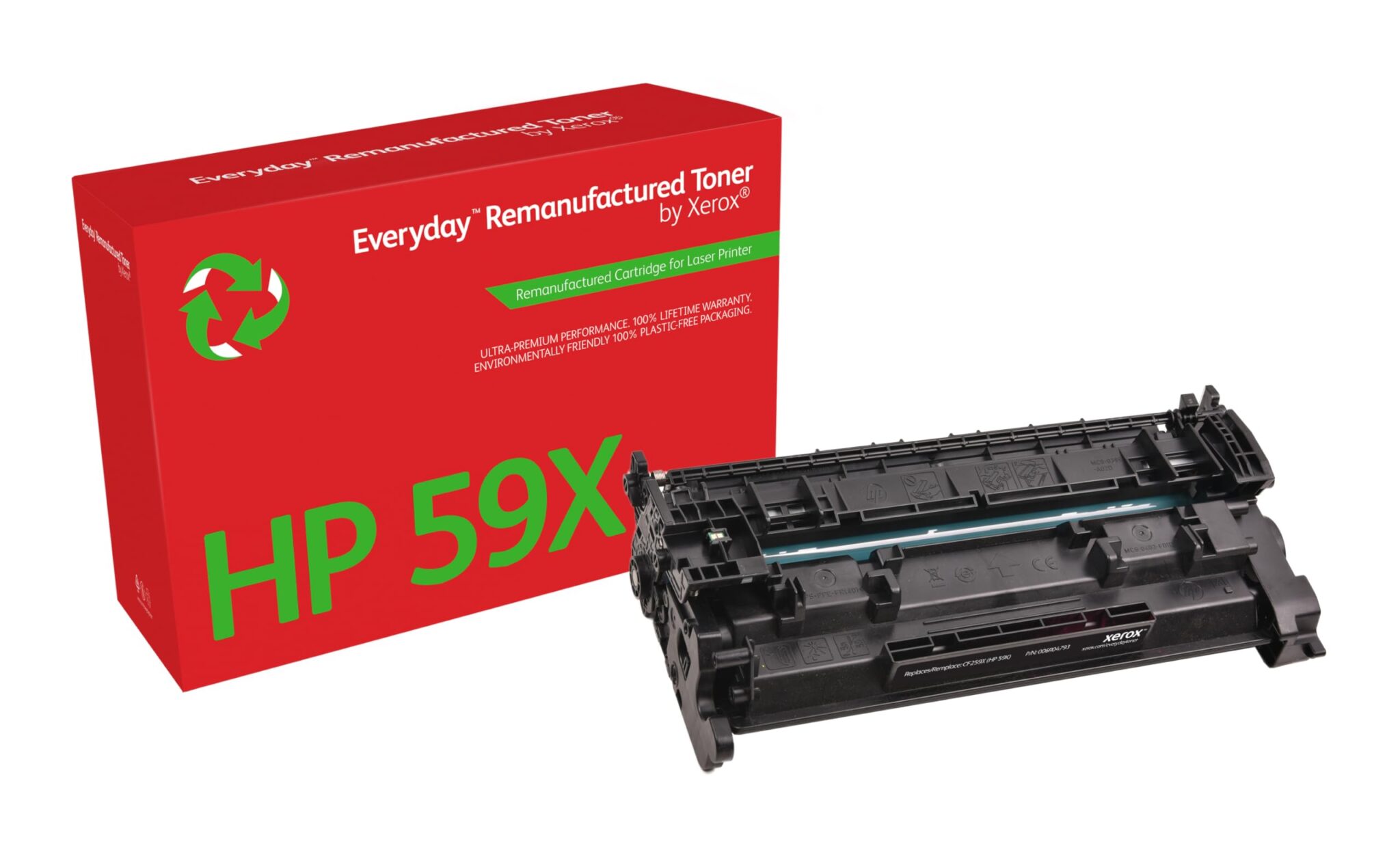 Xerox Everyday Compatible HP 59X (CF259X) with Recycled Chip Toner, High Capacity, Remanufactured