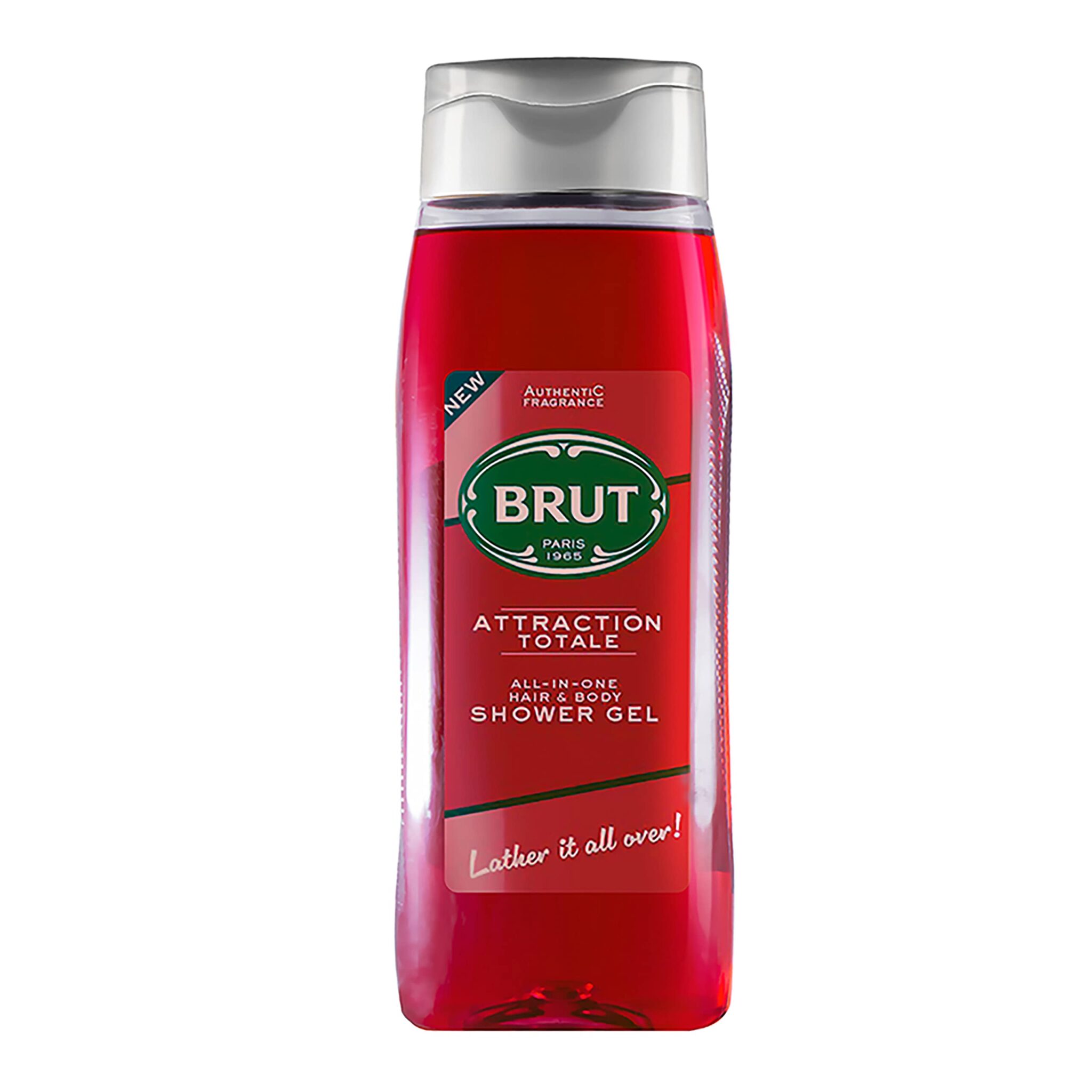 brut shower gel 500ml attraction