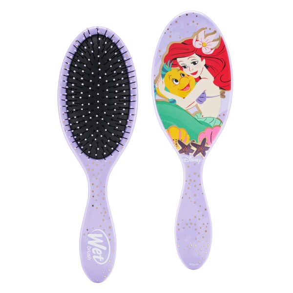 WetBrush Original Detangler Hair Brush with Ultra Soft Intelliflex Bristles to Gently Separate Knots With Ease, Does Not Rip Hair, For All Hair Types, Disney Ultimate Princess Collection, Ariel