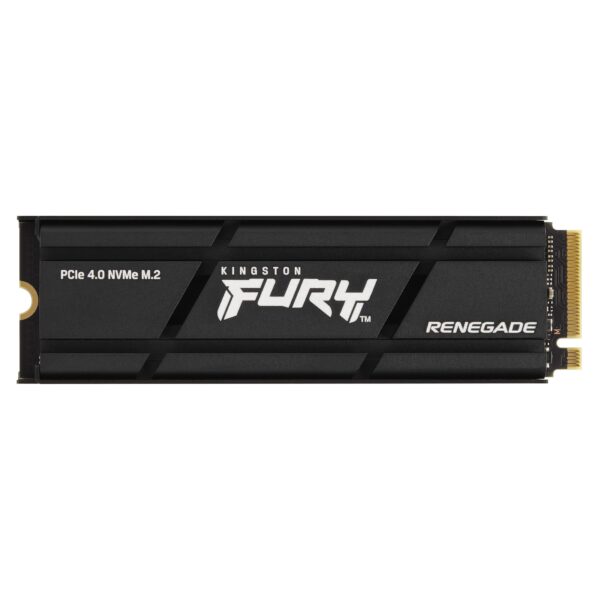 Kingston FURY Renegade 1000G PCIe 4.0 NVMe SSD W/ HEATSINK - For gamers, enthusiasts and high-power users - SFYRSK/1000G