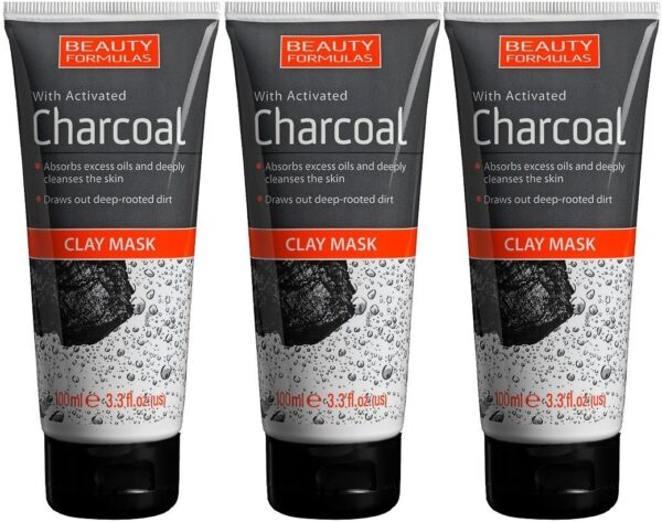 Charcoal Clay Mask 100Ml