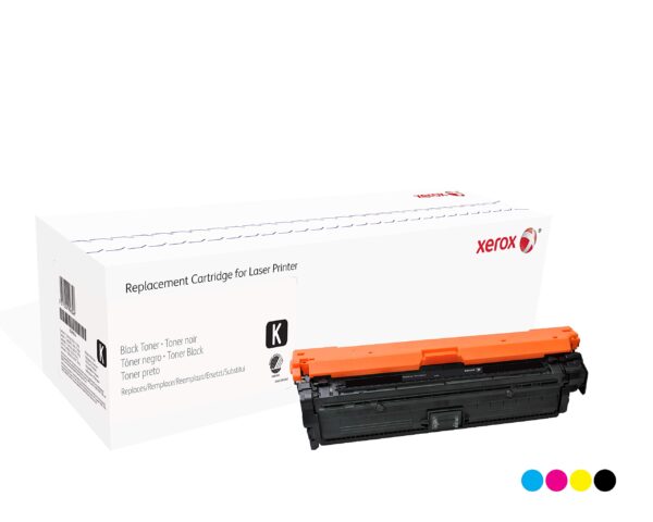 Xerox Compatible Cyan Toner Cartridge for Use in HP CLJ Enterprise CP5525 Equivalent to HP 650A/CE271A