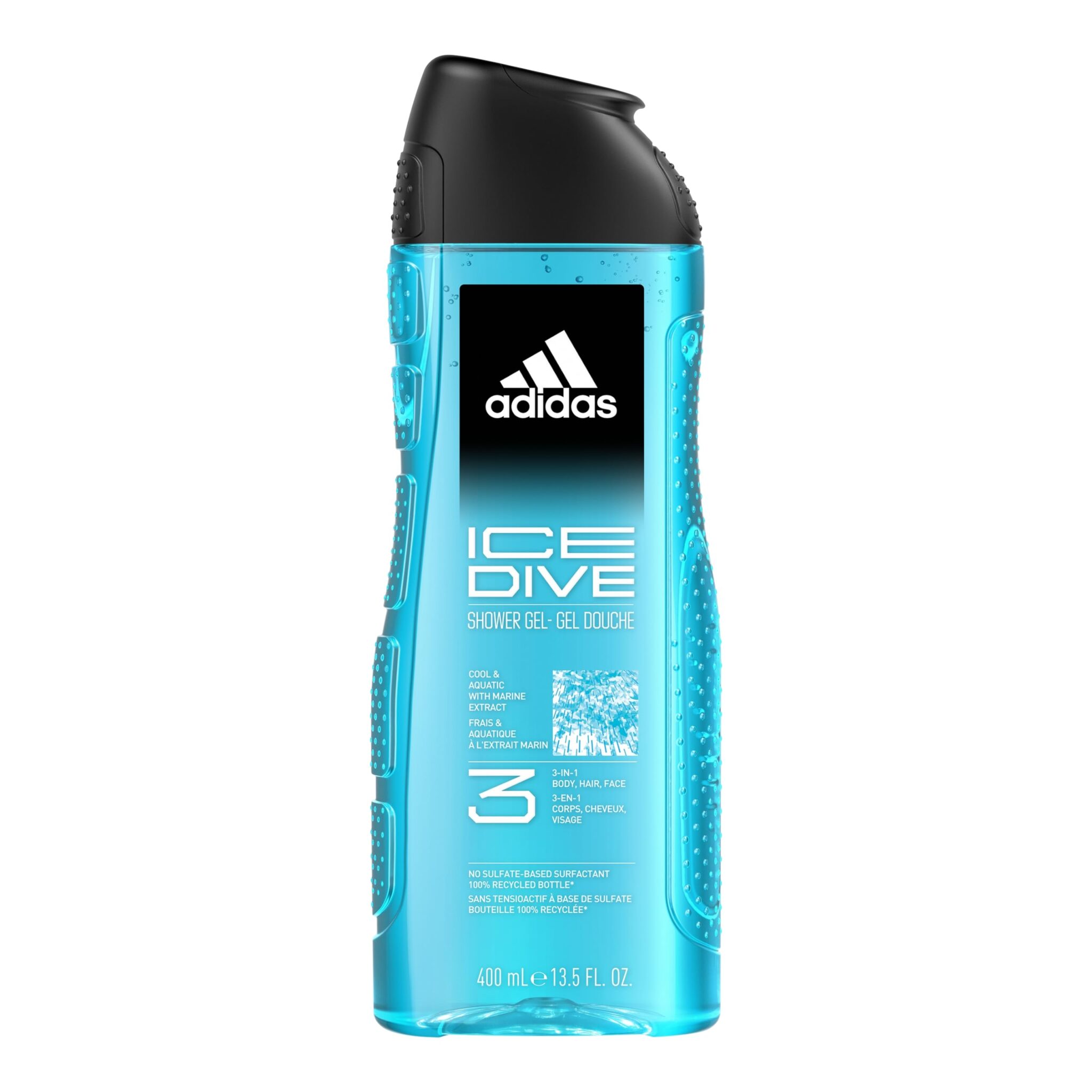 Shower Gel - Ice Dive by Adidas for Men - 13.5 oz Shower Gel