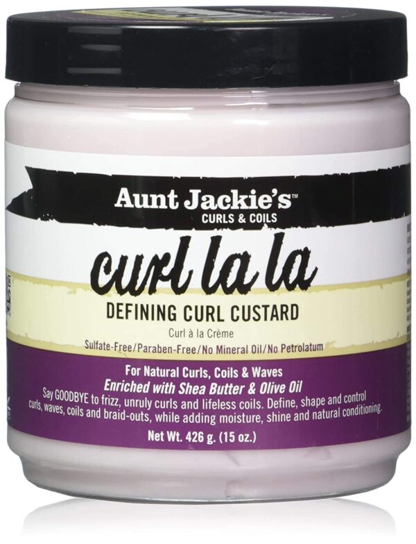 Aunt Jackie's Curls & Coils curl la la Defining Curl Custard Cream 426g