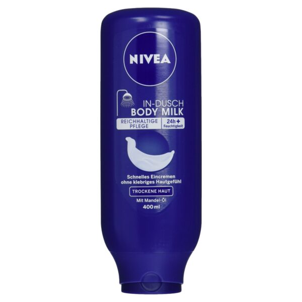 NIVEA Body Milk for Shower Use 400 ml Tube in Shower Body Milk