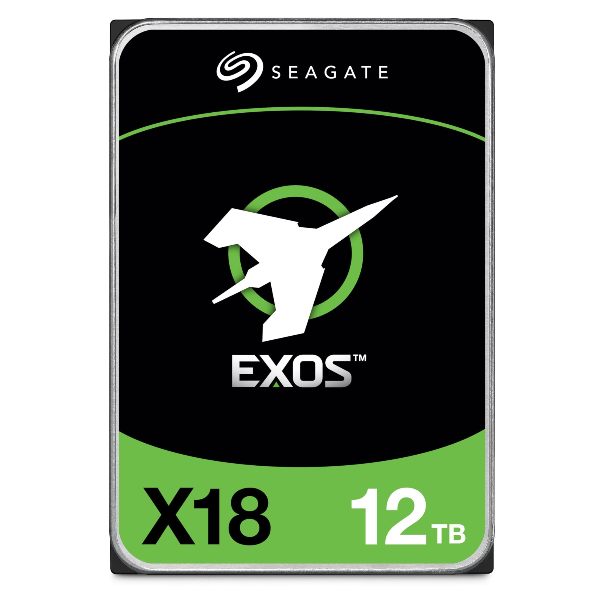 Seagate Exos X18 12TB 512E SATA Enterprise Hard Drive