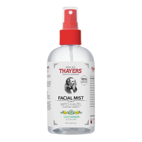 Thayers Witch Hazel Gentle Facial Mist Cucumber Toner Lotion with Organic Aloe Vera 237ml