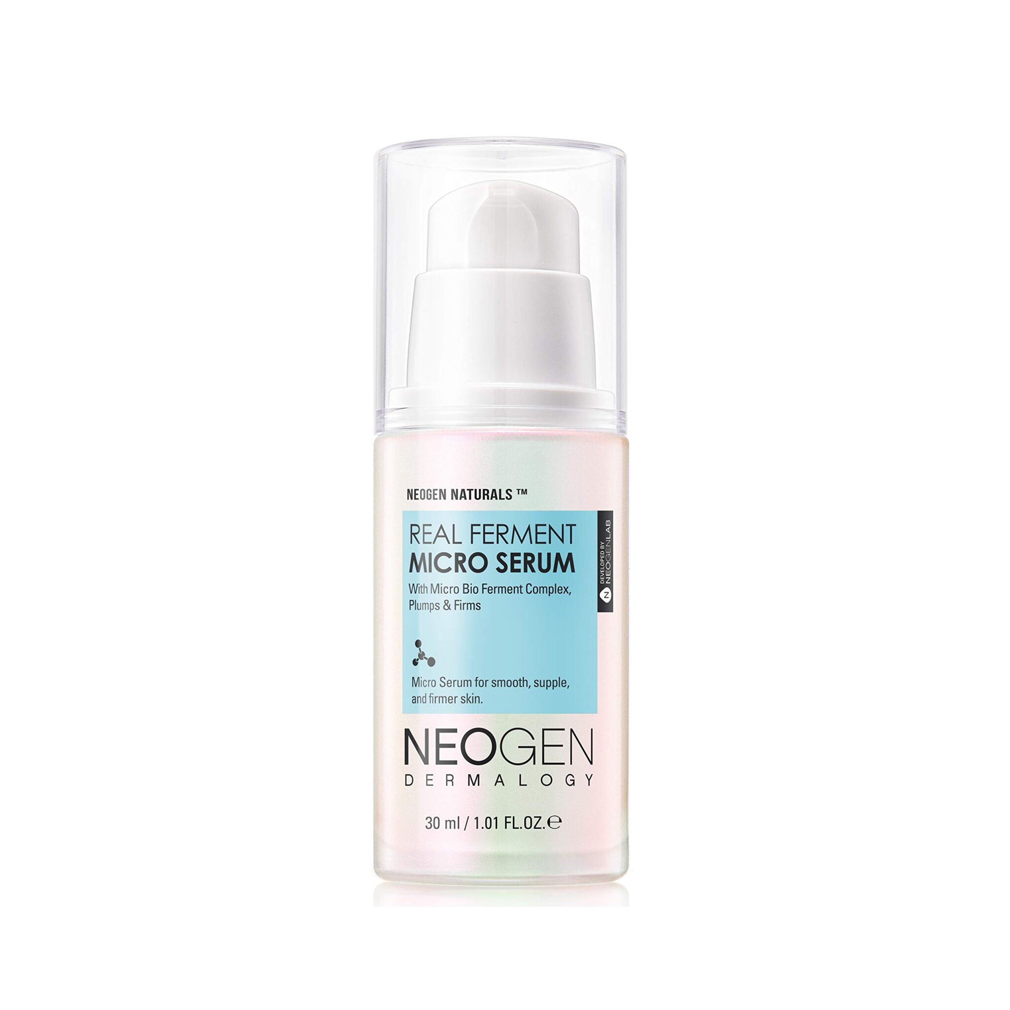 DERMALOGY by NEOGENLAB Real Ferment Micro Serum 1.01 Fl Oz (30 ml) - Facial Serum with Naturally Fermented ingredients (Rice) & Hyaluronic Acid for Hydrated, Brightened and Healthy skin