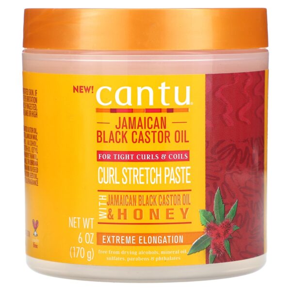 CANTU Jamaican Black Castrol Oil Curl Stretch Paste with Honey 6 oz Nill