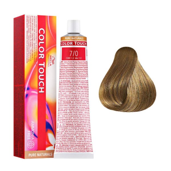 Wella Permanent Hair Colour, Color Touch 7/0 60 ml