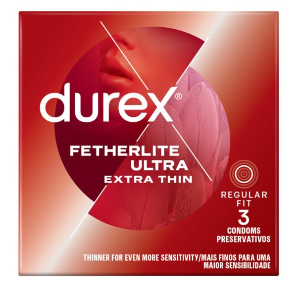 Durex - Fetherlite Ultra Condoms - 3 Pieces, Clear