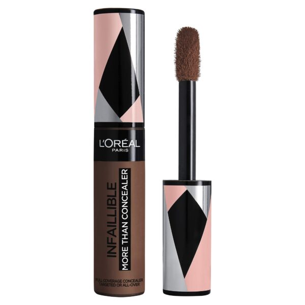 L'Oreal Paris Infallible Longwear 24HR More Than Concealer, Matte Finish, (341 Mocha)