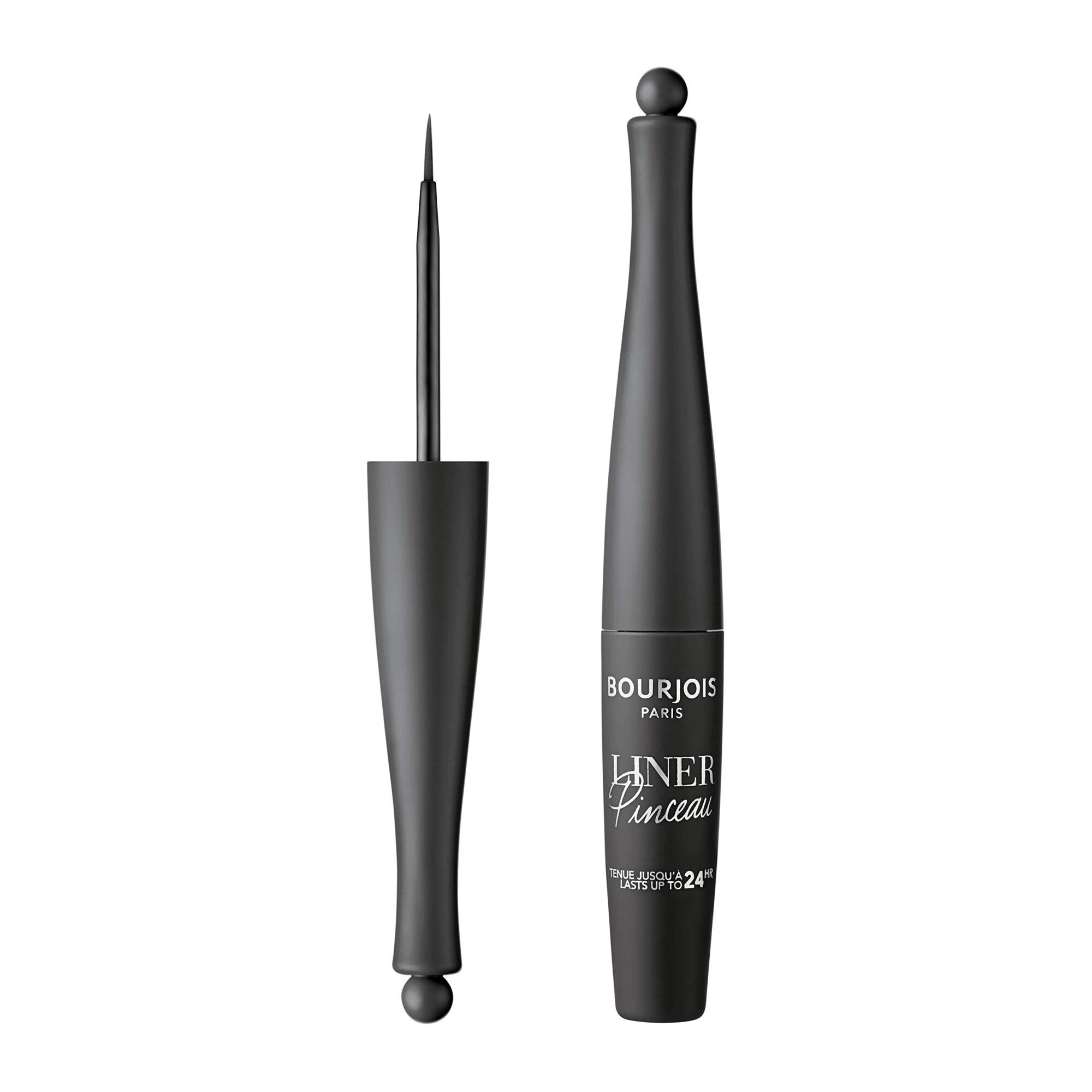 Bourjois Liquid Eyeliner Liner Pinceau, Waterproof Eyeliner with Long Lasting Precise Line, 03 Gris Minimalist