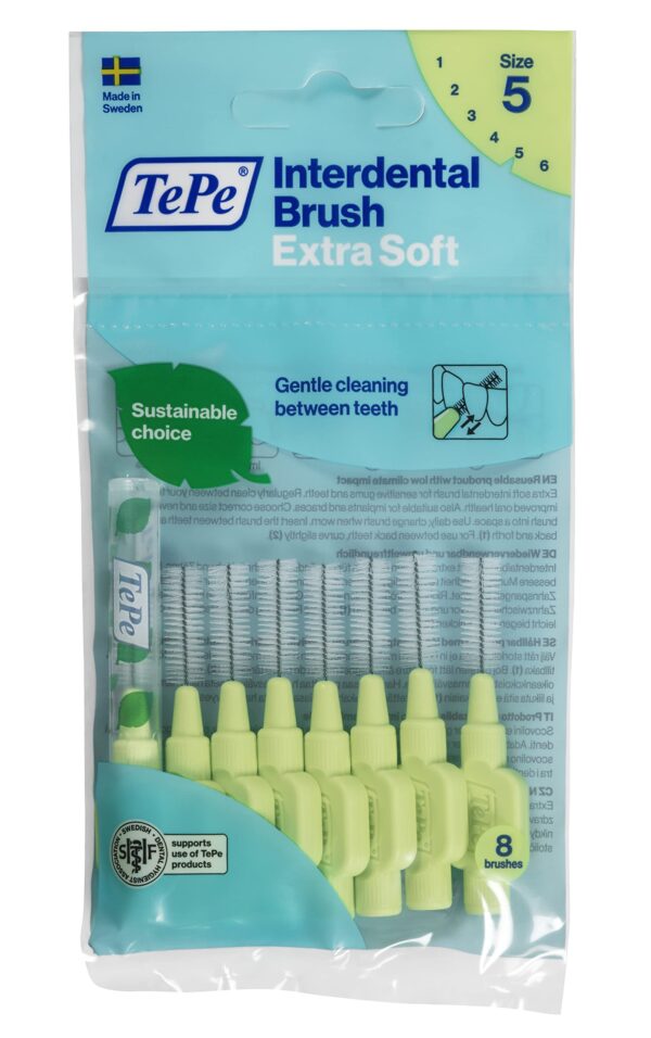 TePe X-SOFT INTERDENTAL - GREEN - 2 PACKETS