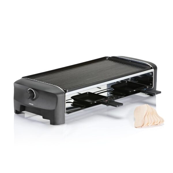 Princess 162840 Raclette Grill en Teppanyaki Party 8 Persoons RVS