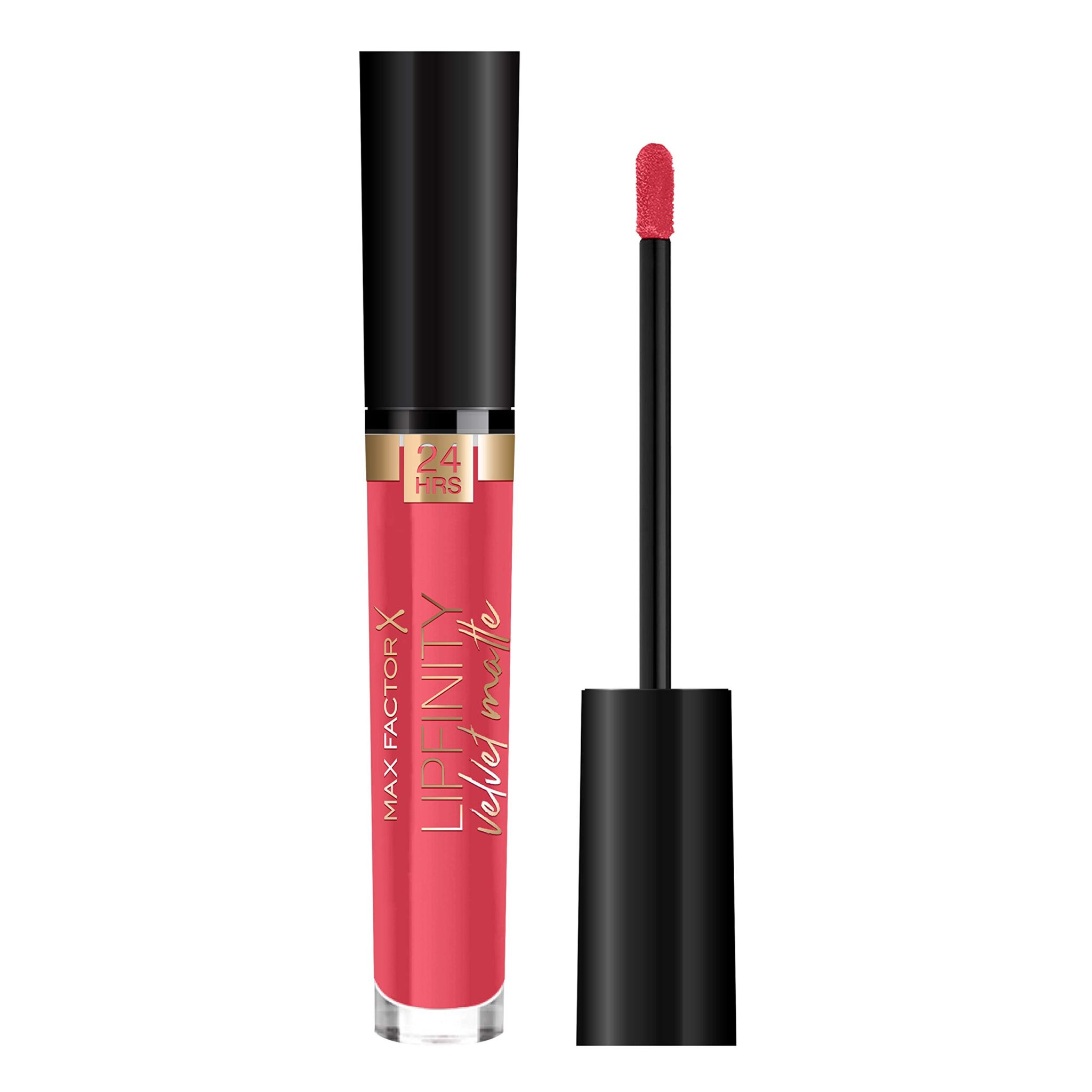 Max Factor Lipfinity Velvet Matte Lipstick, Red Luxury - 3.5 ml